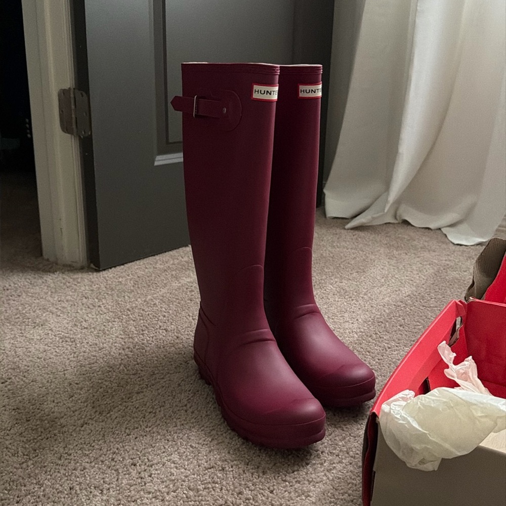 Hunter Refined Slim Fit Tall Rain Boots